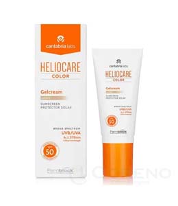 ヘリオケア カラージェルクリーム ライト SPF50 50ml