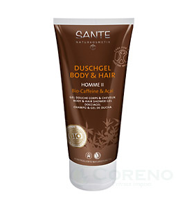 サンテ メンズ シャワージェル ボディ ヘア2 カフェイン アサイー 0mlの個人輸入ならcoreno コレノ オーガニックコスメをドイツからお届け